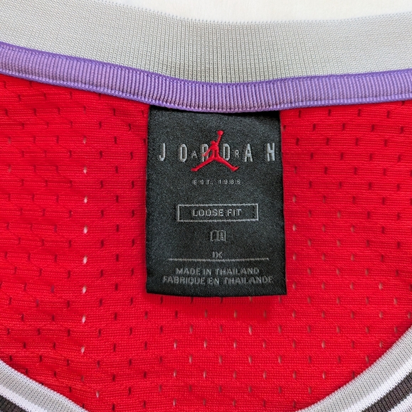 Red Jordan Jersey Tank Top - Picture 3 of 6